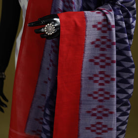 Handloom mercerised cotton pochampally ikat dupatta 30