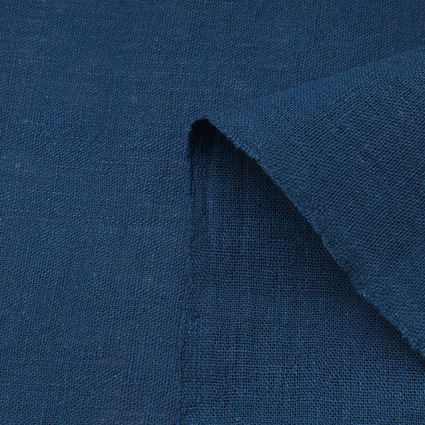 Handloom organic kala cotton fabric 01 - handcrafted