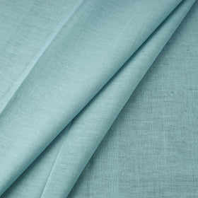 Blue - handloom organic kala cotton fabric 02 - handcrafted