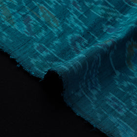 Handloom raw silk pochampally ikat fabric 05 - handcrafted