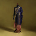 Handloom silk cotton maheshwari dupatta with zari border 31