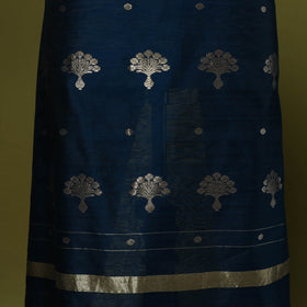Handloom zari buti chanderi silk 2pc unstitched dress
