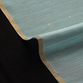 Handloom zari buti chanderi silk fabric 03 - handcrafted