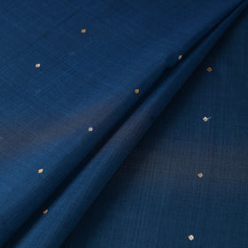 Handloom zari buti chanderi silk fabric 09 - handcrafted