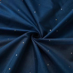 Handloom zari buti chanderi silk fabric 09 - handcrafted