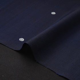 Handloom zari buti mercerised cotton chanderi fabric 10