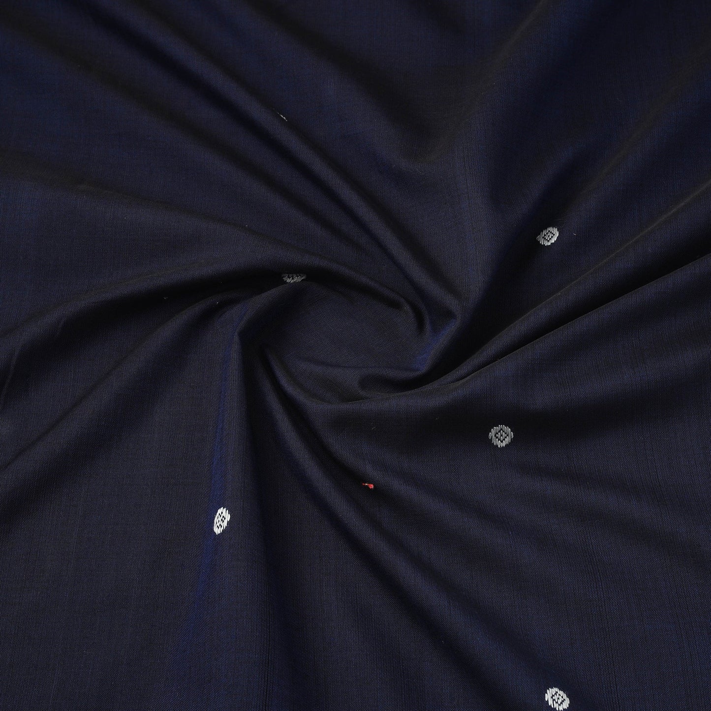 Handloom zari buti mercerised cotton chanderi fabric 10