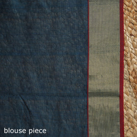 Handloom zari work chanderi silk saree 09 - handcrafted