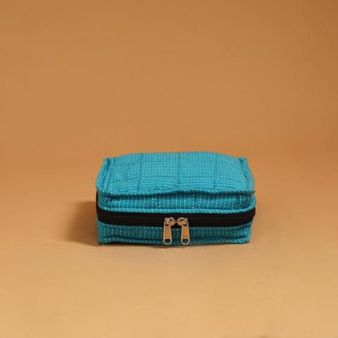 Handmade 4 pockets quilted jewellery bag 02 - handcrafted