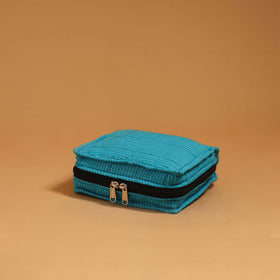 Handmade 4 pockets quilted jewellery bag 02 - handcrafted