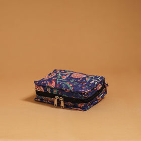 Handmade 4 pockets quilted jewellery bag 06 - handcrafted