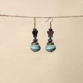Blue - handmade beaded earrings 27 - handcrafted