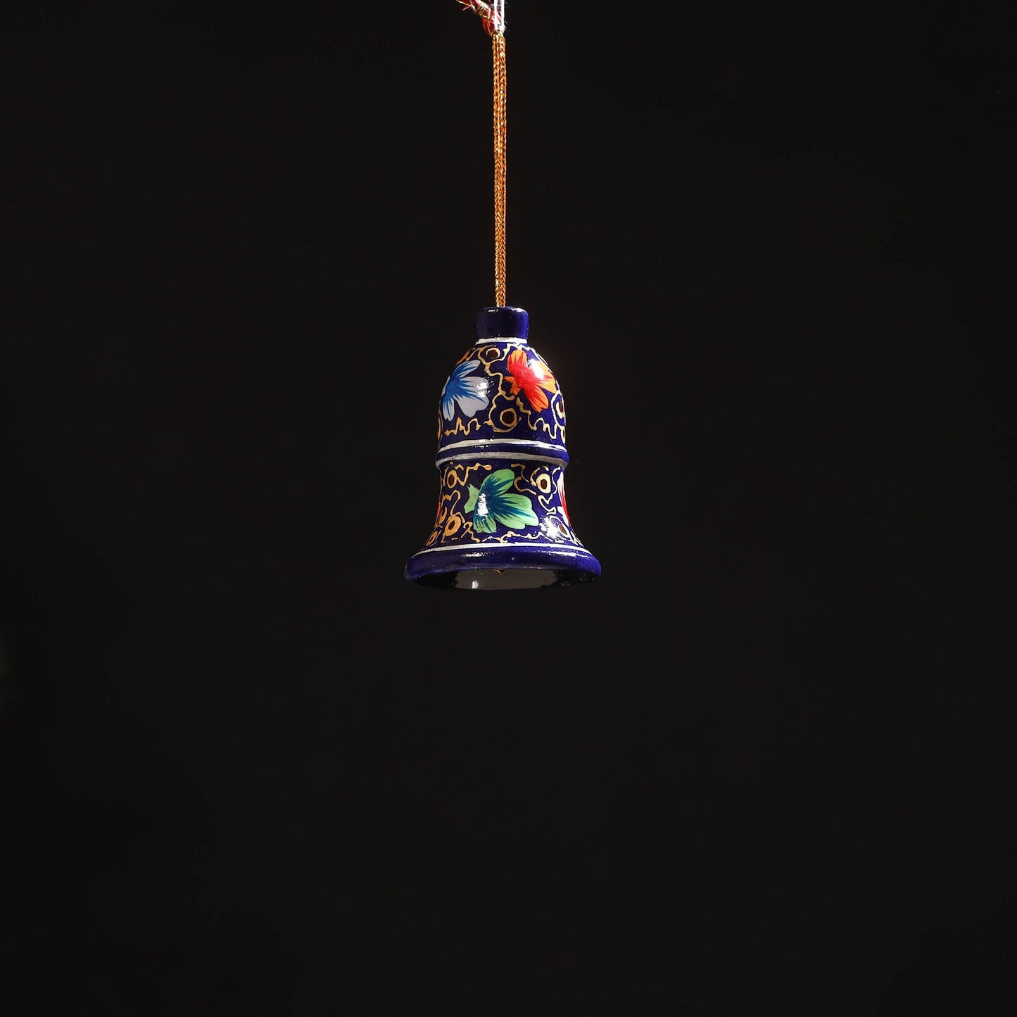 Handmade christmas ornament bell hanging 11 - handcrafted