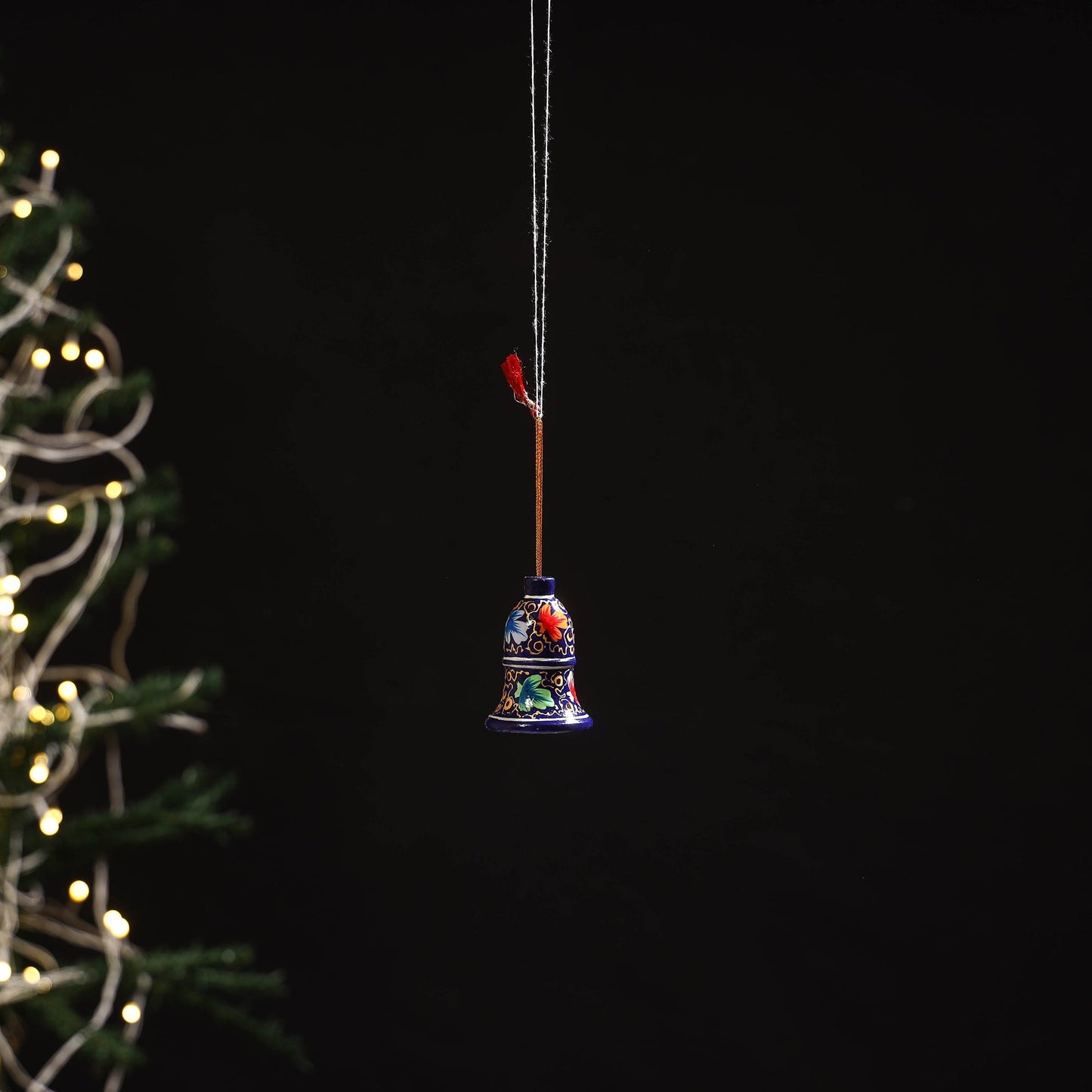 Handmade christmas ornament bell hanging 11 - handcrafted