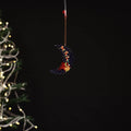 Handmade christmas ornament moon hanging 05 - handcrafted