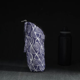  Blue Handmade Cotton 1L Water Bottle Cover
