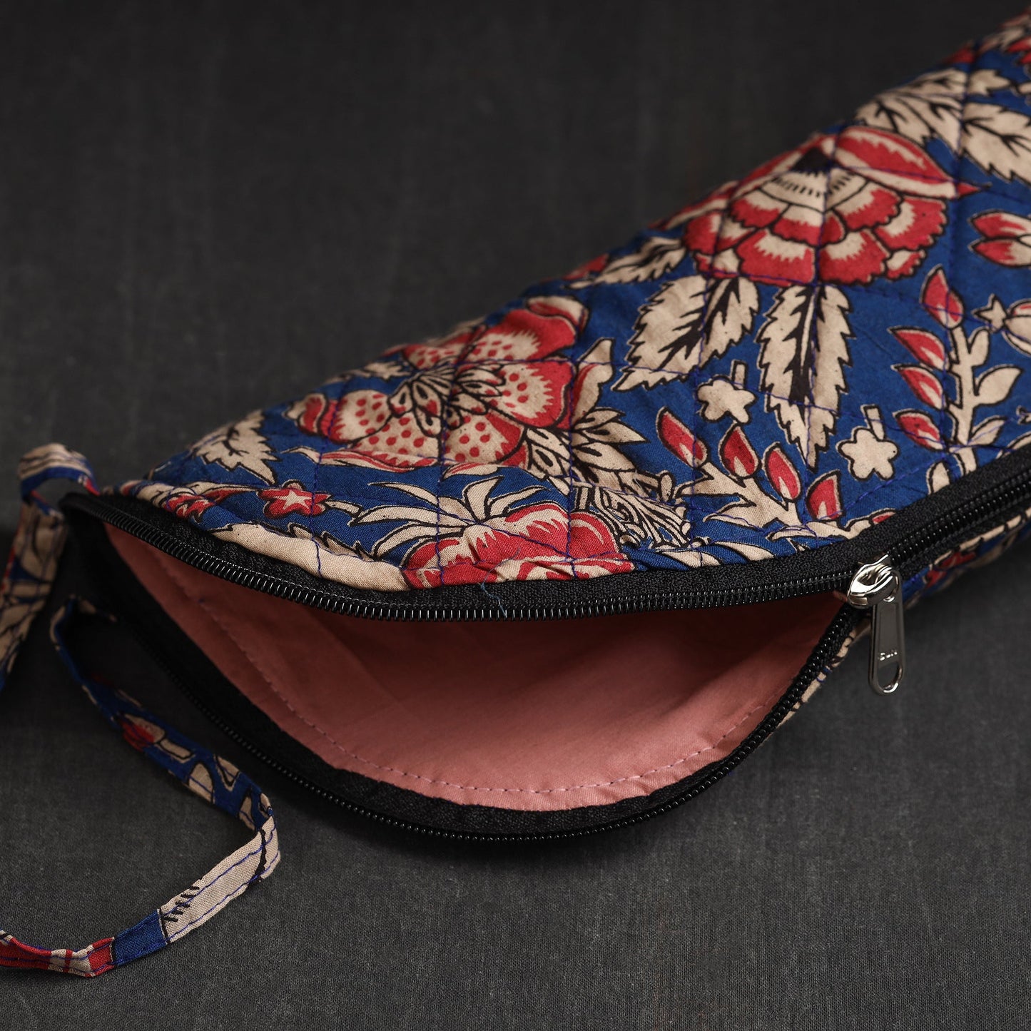  Blue Handmade Cotton 1L Water Bottle Cover 