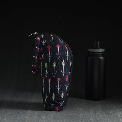  Blue Handmade Cotton 1L Water Bottle Cover