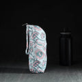 Blue Handmade Cotton 1L Water Bottle Cover