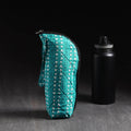  Blue Handmade Cotton 1L Water Bottle Cover