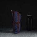 Blue Handmade Cotton 1L Water Bottle Cover
