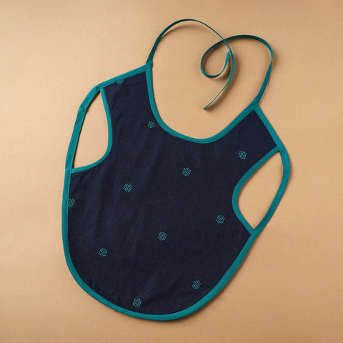 Buy Blue Handmade Cotton Baby Bib