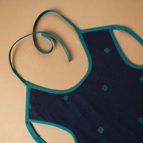 Buy Blue Handmade Cotton Baby Bib