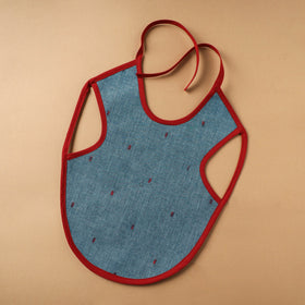 Buy Blue Handmade Cotton Baby Bib