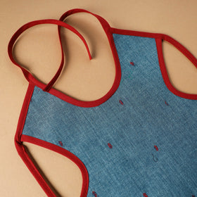Buy Blue Handmade Cotton Baby Bib