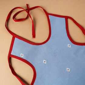 Buy Blue Handmade Cotton Baby Bib