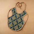 Buy Blue Handmade Cotton Baby Bib