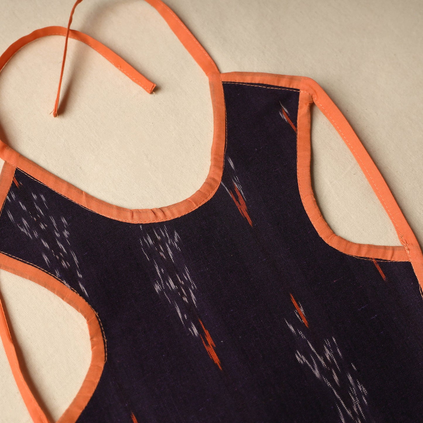 Blue Handmade Cotton Baby Bib