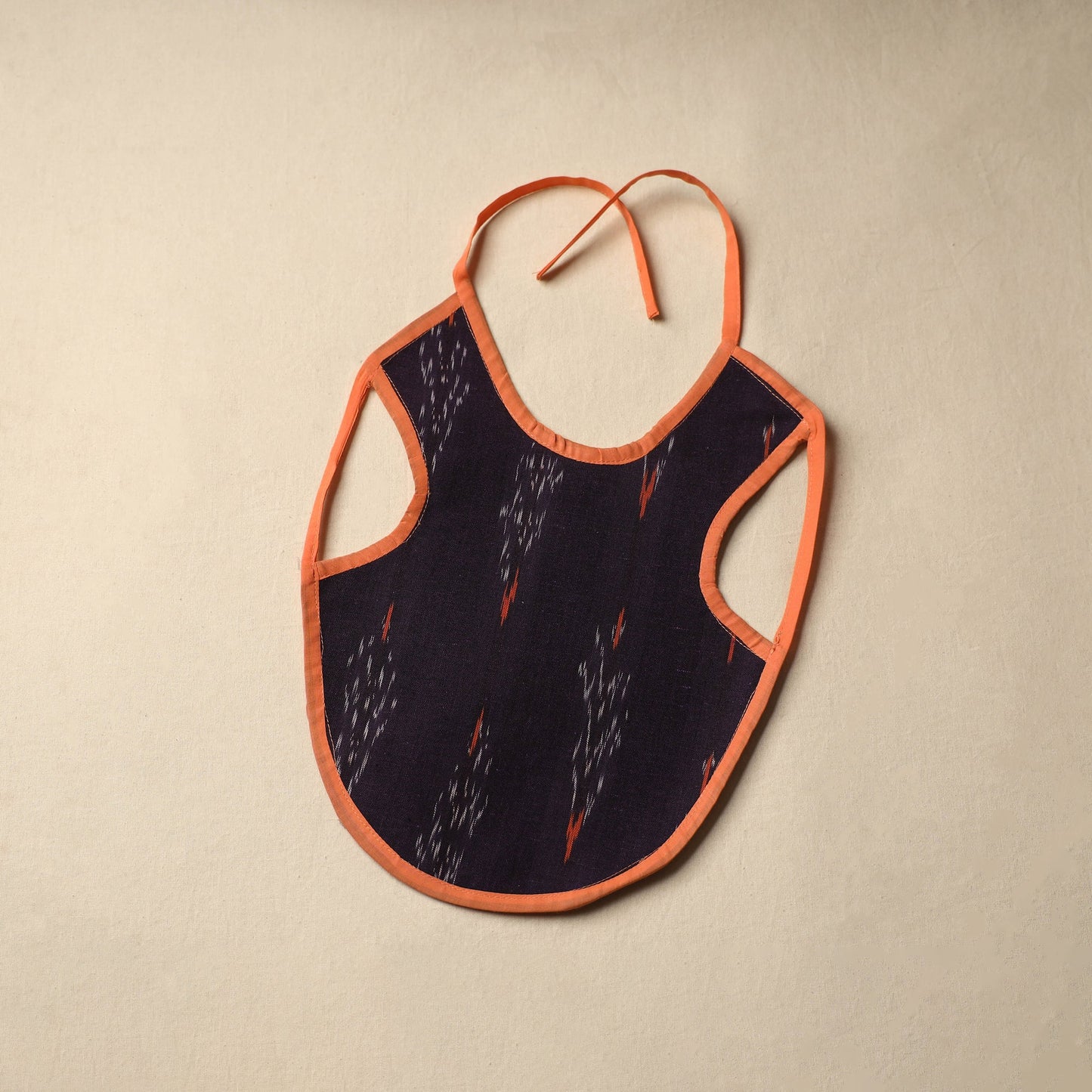 Blue Handmade Cotton Baby Bib