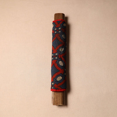 Blue - handmade cotton fridge handle cover 05 - handcrafted