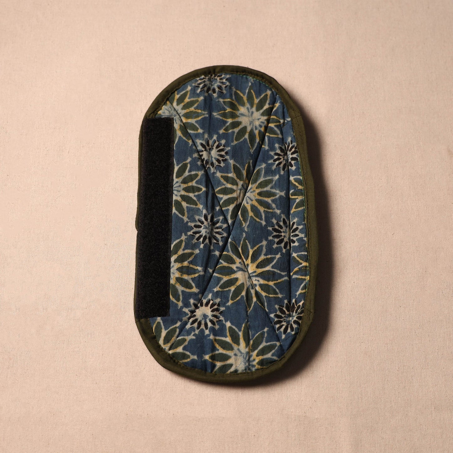 Blue - Handmade Cotton Fridge Handle Cover 05