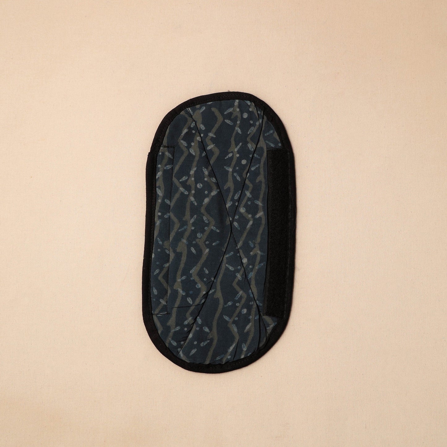 Buy Blue Handmade Cotton Fridge Handle Cover