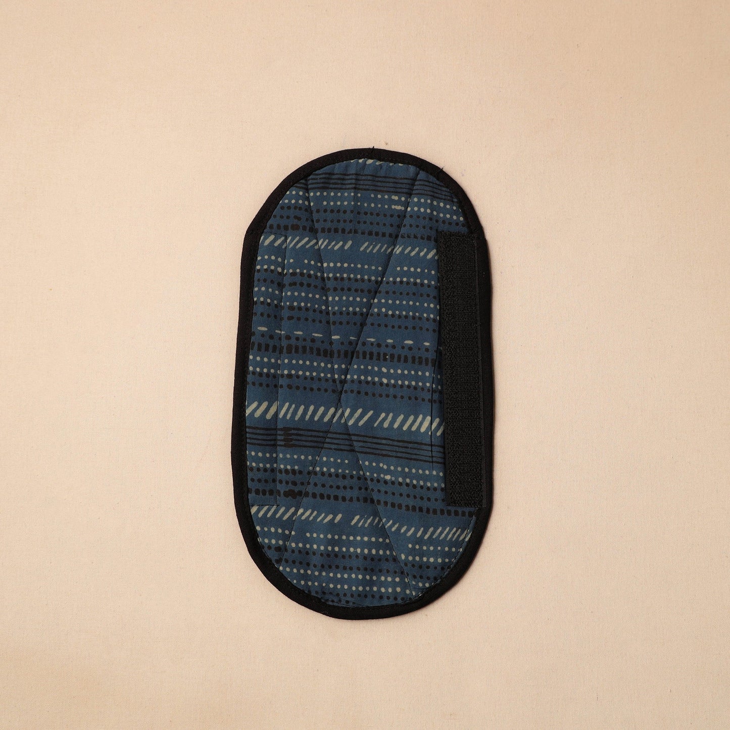 Buy Blue Handmade Cotton Fridge Handle Cover