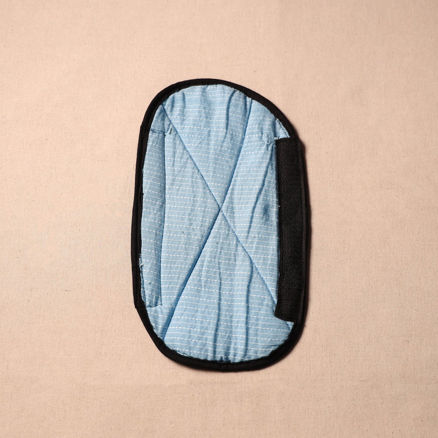 Buy Handmade Cotton Blue Fridge Handle Cover