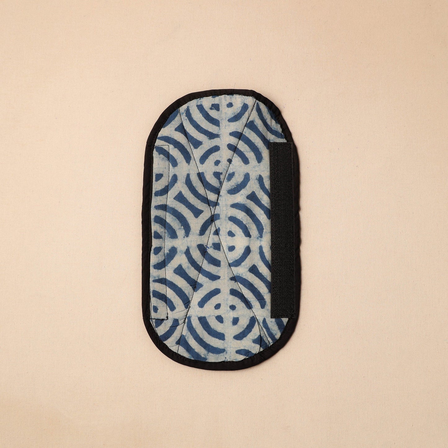 Buy Blue Handmade Cotton Fridge Handle Cover