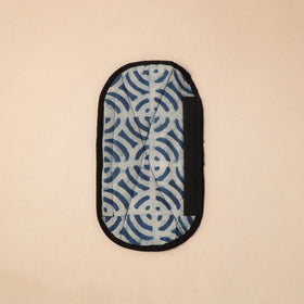 Buy Blue Handmade Cotton Fridge Handle Cover