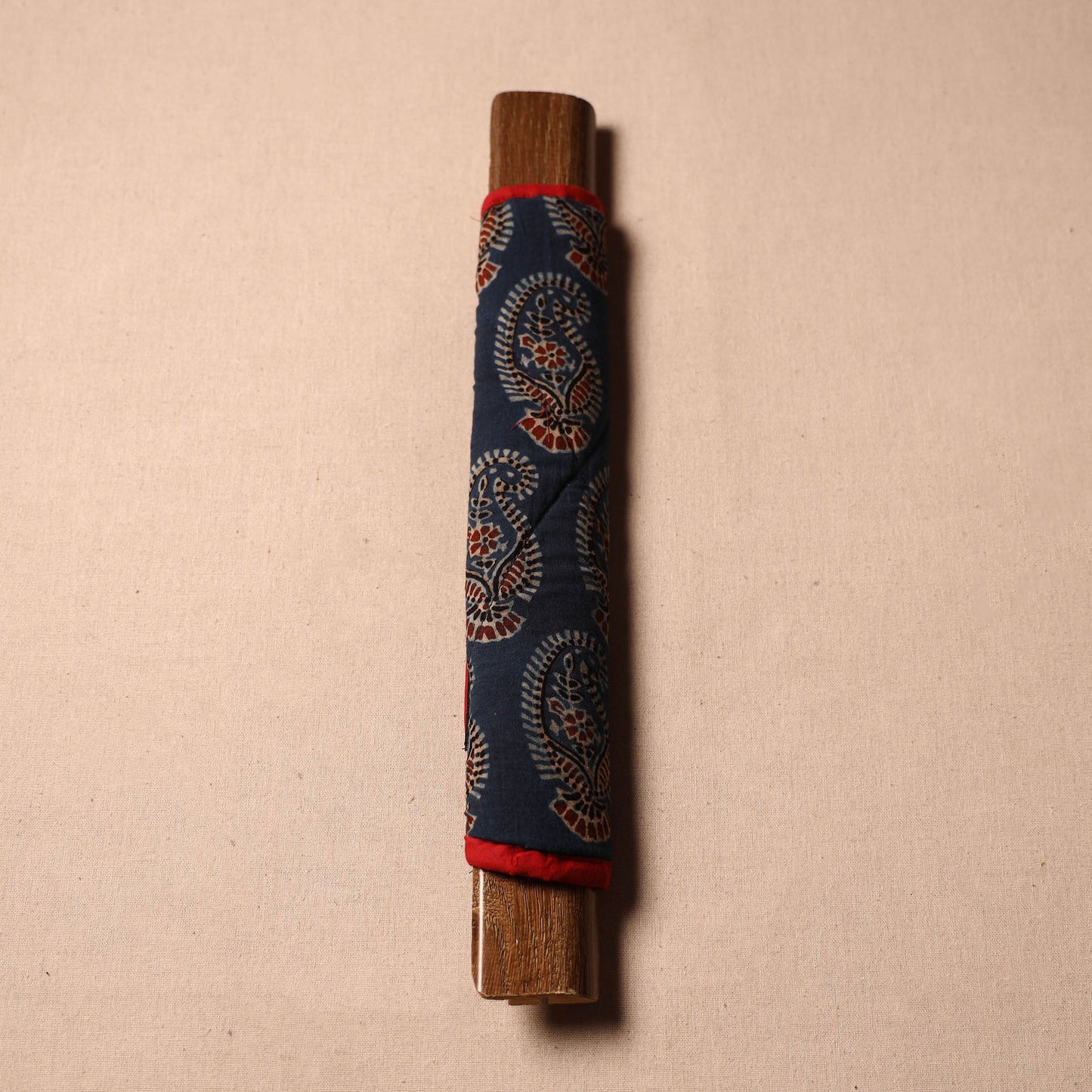 Buy Handmade Cotton Blue Fridge Handle Cover 164