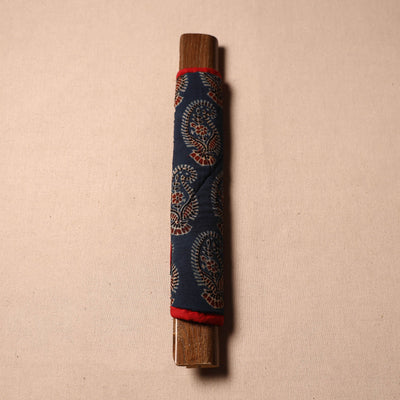 Buy Handmade Cotton Blue Fridge Handle Cover 164