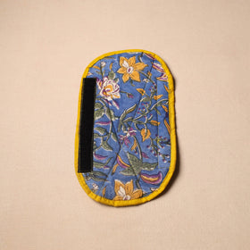 Buy Blue Handmade Cotton Fridge Handle Cover