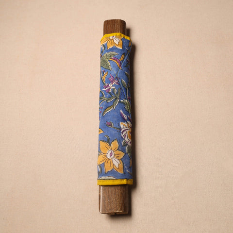 Buy Blue Handmade Cotton Fridge Handle Cover