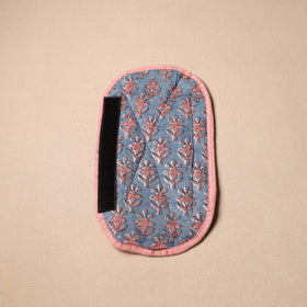 Buy Handmade Cotton Blue Fridge Handle Cover