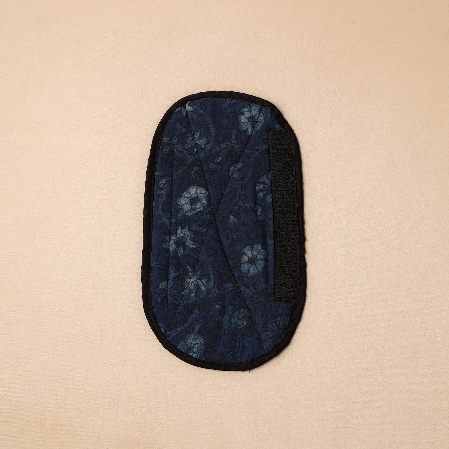 Buy Blue Handmade Cotton Fridge Handle Cover