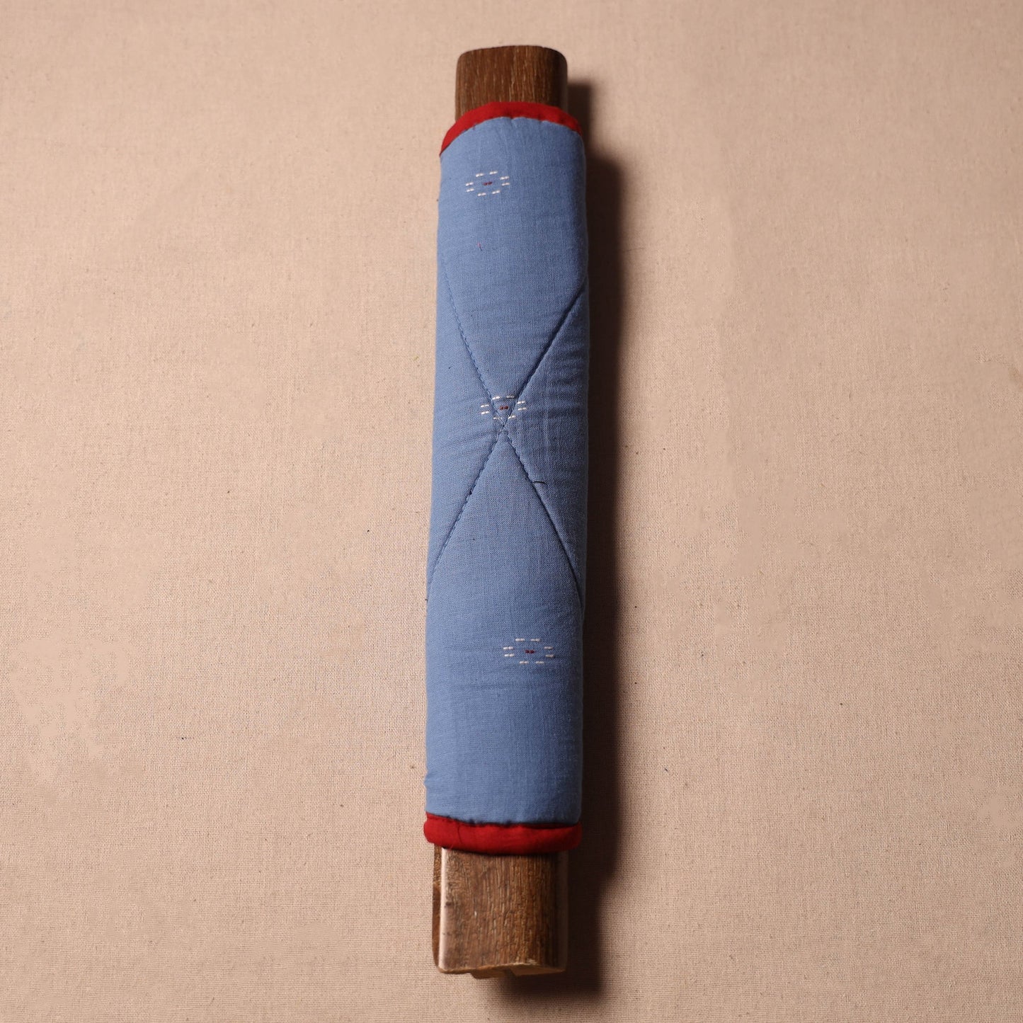 Blue - Handmade Cotton Fridge Handle Cover 27