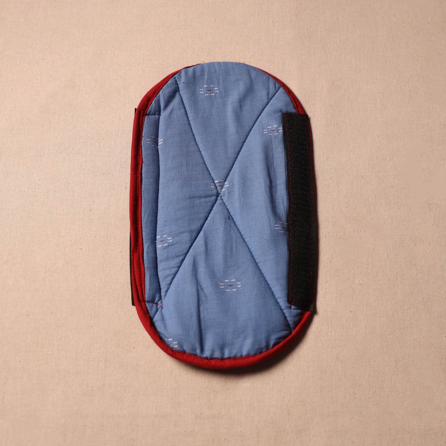 Blue - Handmade Cotton Fridge Handle Cover 27