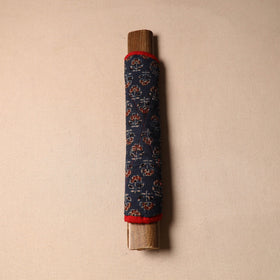 Blue - handmade cotton fridge handle cover 30 - handcrafted