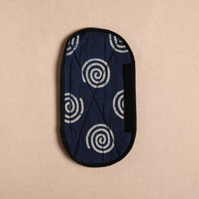 Buy Handmade Cotton Blue Fridge Handle Cover